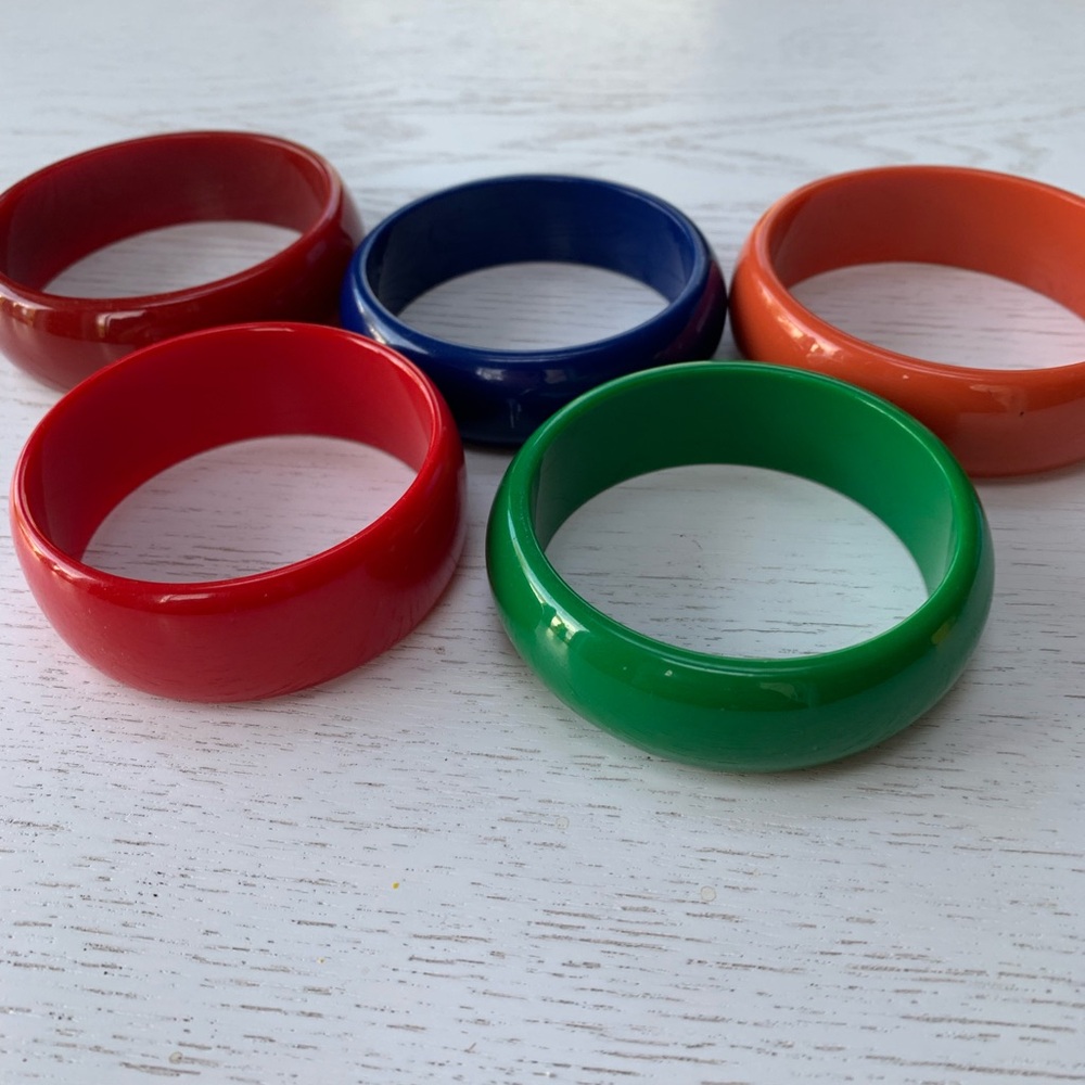 Colorful Bangle Bracelet Set